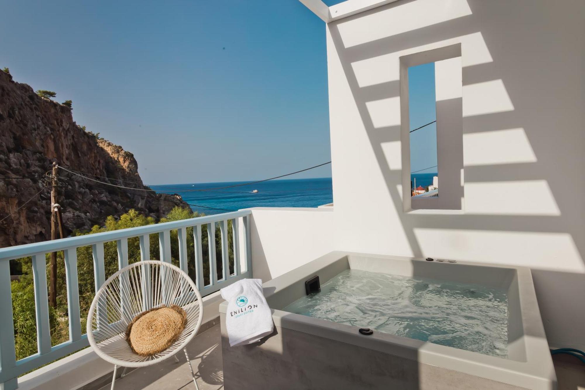 Enilion Luxury Suites Kyra Panagia Eksteriør bilde